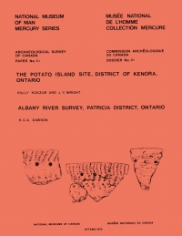 Omslagafbeelding: Potato Island Site, District of Kenora, Ontario 9781772820485