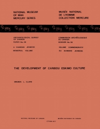 Imagen de portada: Development of Caribou Eskimo Culture 9781772820560