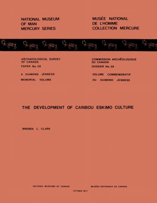 Cover image: Development of Caribou Eskimo Culture 9781772820560