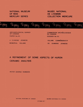 Cover image: Refinement of Some Aspects of Huron Ceramic Analysis 9781772820614
