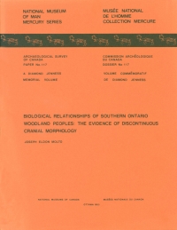 Cover image: Biological Relationships of Southern Ontario Woodland Peoples 9781772821116