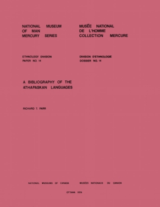 Cover image: A bibliography of the Athapaskan languages 9781772821765