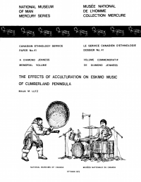 表紙画像: Effects of acculturation on Eskimo music of Cumberland Peninsula 9781772822045