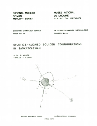 Imagen de portada: Solstice-aligned boulder configurations in Saskatchewan 9781772822113