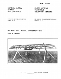 Cover image: Hooper Bay kayak construction 9781772822151
