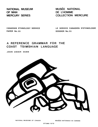 Cover image: A reference grammar for the coast Tsimshian language 9781772822175