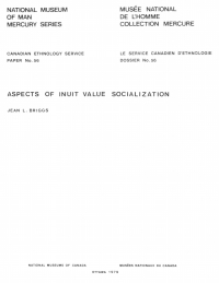 صورة الغلاف: Aspects of Inuit value socialization 9781772822182