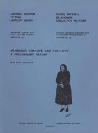 Cover image: Mennonite folklife and folklore 9781772823301