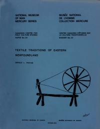 Cover image: Textile traditions of eastern Newfoundland 9781772823363