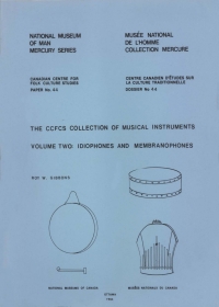 Cover image: CCFCS collection of musical instruments: Volume 2 9781772823486