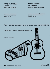 Imagen de portada: CCFCS collection of musical instruments: Volume 3 9781772823493