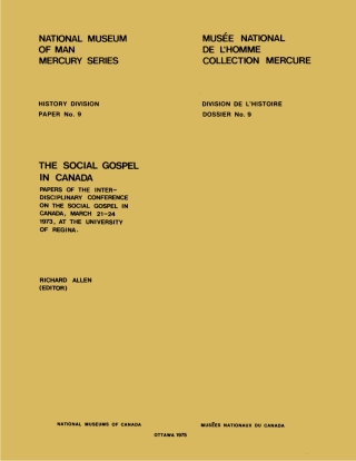 Omslagafbeelding: Social gospel in Canada 9781772823851