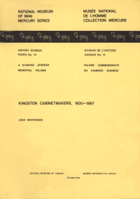 صورة الغلاف: Kingston cabinetmakers, 1800-1867 9781772823882