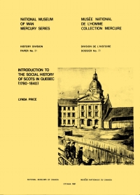 Cover image: Introduction to the social history of Scots in Quebec (1780-1840) 9781772823998