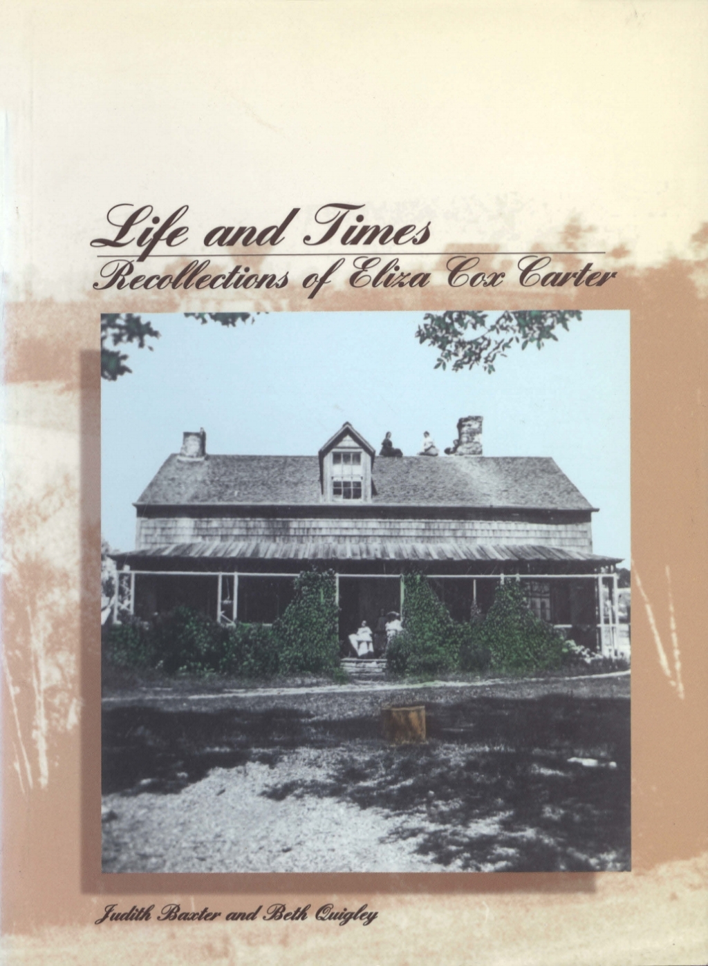 Life and times Recollections of Eliza Cox Carter