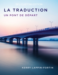 Cover image: La traduction: Simon Fraser University Custom Edition 1st edition 9781551309859