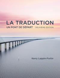 Cover image: La traduction, deuxième édition 2nd edition 9781773383255