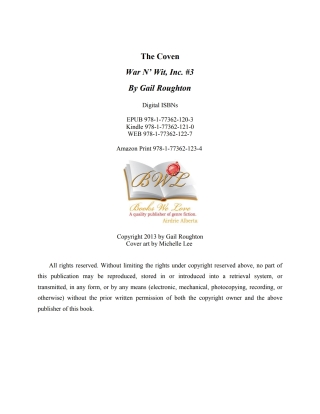 Imagen de portada: The Coven 9781773621234