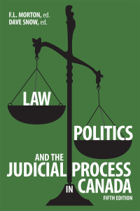 صورة الغلاف: Law, Politics, and the Judicial Process in Canada, 5th Edition 5th edition 9781773855189