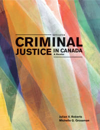 Cover image: Criminal Justice in Canada: A Reader 6th edition 9781774625668