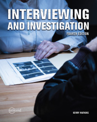 Imagen de portada: Interviewing and Investigation 4th edition 9781774620052