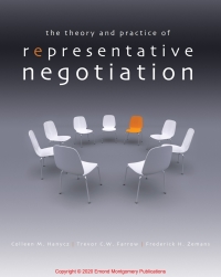 Cover image: The Theory and Practice of Representative Negotiation 1st edition 9781552392645