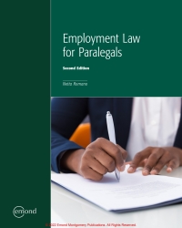 Cover image: Employment Law for Paralegals 2nd edition 9781774620670