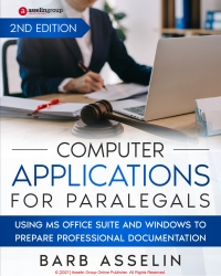 Cover image: Computer Applications for Paralegals 2nd edition 9798567933343