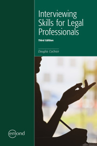 Imagen de portada: Interviewing Skills for Legal Professionals 3rd edition 9781774621912