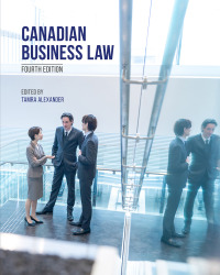Imagen de portada: Canadian Business Law 4th edition 9781774623329