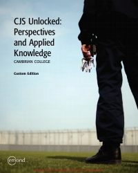 Cover image: CJS Unlocked: Perspectives and Applied Knowledge (Cambrian College) 1st edition 9781774624401