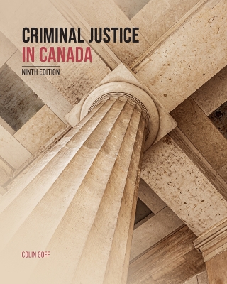 Cover image: Criminal Justice in Canada 9th edition 9781774626474