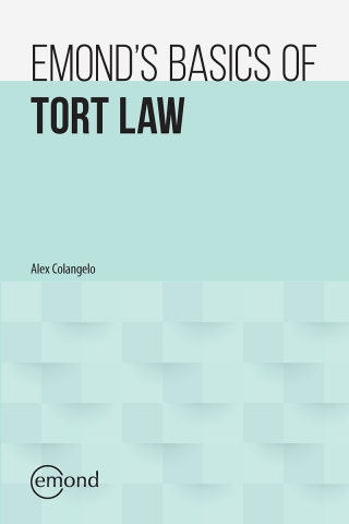 Imagen de portada: Emond's Basics of Tort Law 1st edition 9781774626702