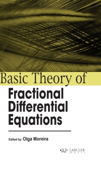 Cover image: Basic theory of fractional differential equations 9781774699898