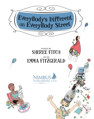 Cover image: Everybody’s different on EveryBody Street 9781774711842