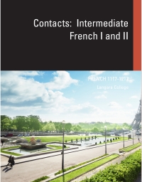 Cover image: Custom: Contacts: Intermediate French I and II, FRENCH 1117 - 1217, Langara College 9th edition 9781133309581