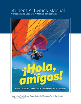 Cover image: Custom: Student Activities Manual to Accompany Hola Amigos, Fourth Canadian Edition 4th edition 9780176888268