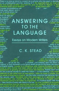 Cover image: Answering to the Language 9781869400385