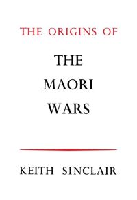 Imagen de portada: Origins of the Maori Wars 9781775581345