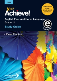 Cover image: X-kit Achieve! English First Additional Language Grade 11 Study Guide (Exam Practice) 1st edition 9781775784388