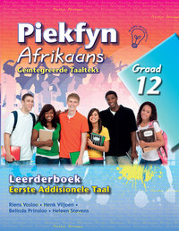 Imagen de portada: Piekfyn Afrikaans Leerderboek Graad 12 Eerste Addisionele Taal 1st edition 9781770029545