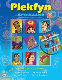 Imagen de portada: Piekfyn Afrikaans Onderwysersgids Graad 8 Eerste Addisionele Taal 1st edition 9781770029330