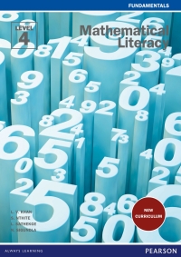 Cover image: FET College Series Mathematical Literacy Level 4 Student's Book 1st edition 9781775956228