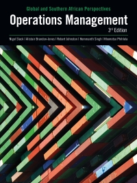 表紙画像: Operations Management: Global and Southern African Perspectives 3rd edition 9781775789345