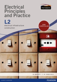 Cover image: Pathways to Electrical Principles and Practice Level 2 Student's Book 1st edition 9781775786481