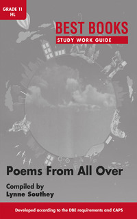 Imagen de portada: Study Work Guide: Poems From All Over Grade 11 Home Language 1st edition 9781776070688