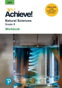 Cover image: X-kit Achieve! Natural Sciences Grade 9 Workbook 1st edition 9781776102716