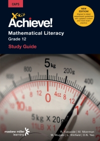 Cover image: X-kit Achieve! Mathematical Literacy Grade 12 Study Guide 2/E ePDF (perpetual licence) 2nd edition