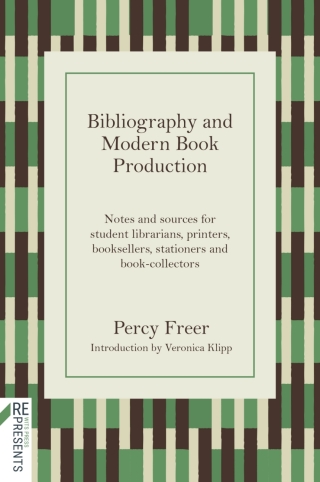 Cover image: Bibliography and Modern Book Production 9781776149094