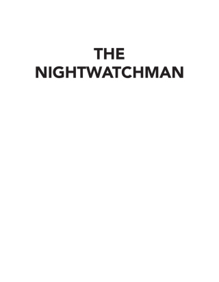 Cover image: The Nightwatchman 9781776149360